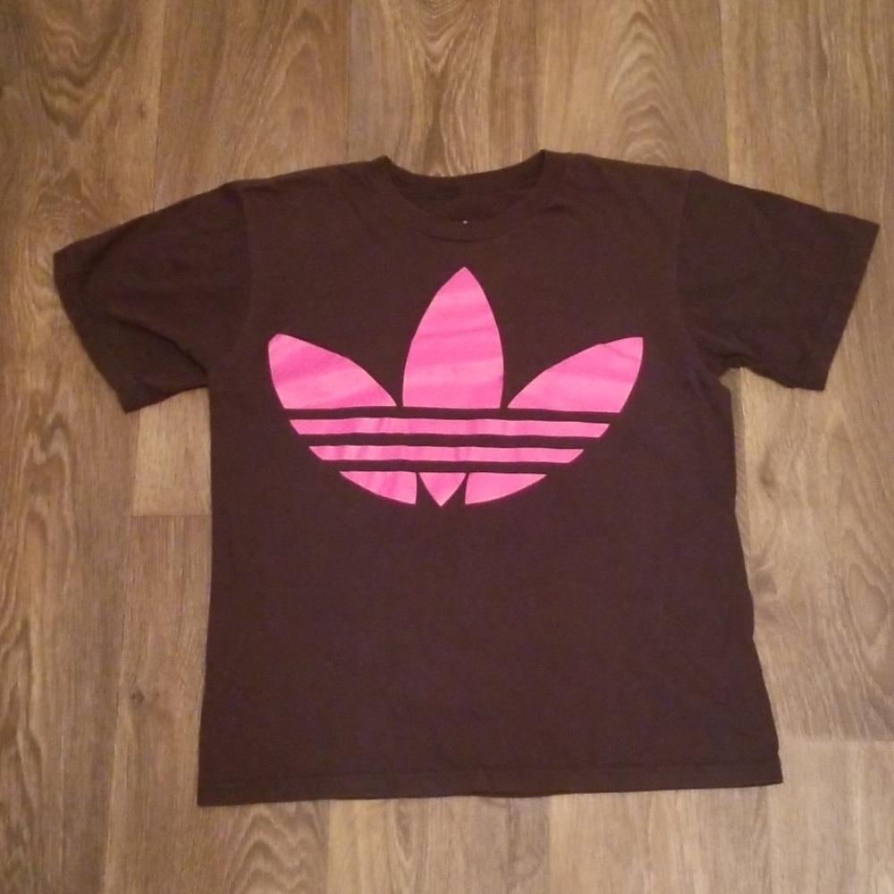 Addidas Originals Trefoil Tee Pink & Black